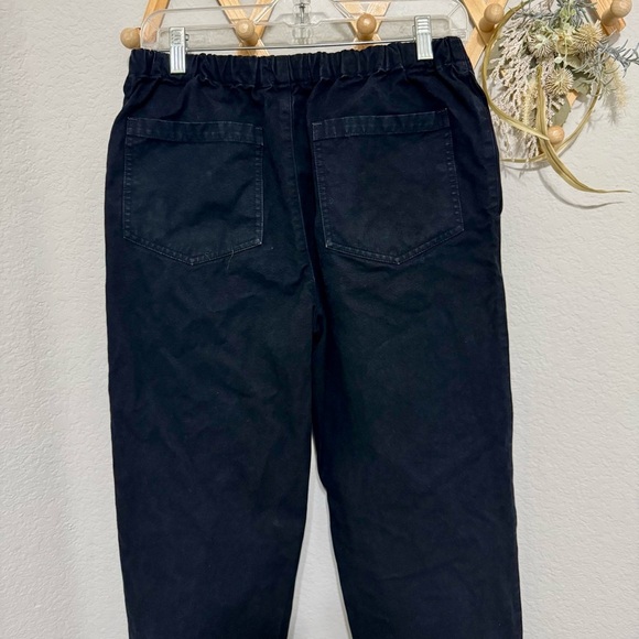 IJJI Black Unisex Cotton Canvas Easy Pants Size S - Picture 7 of 11